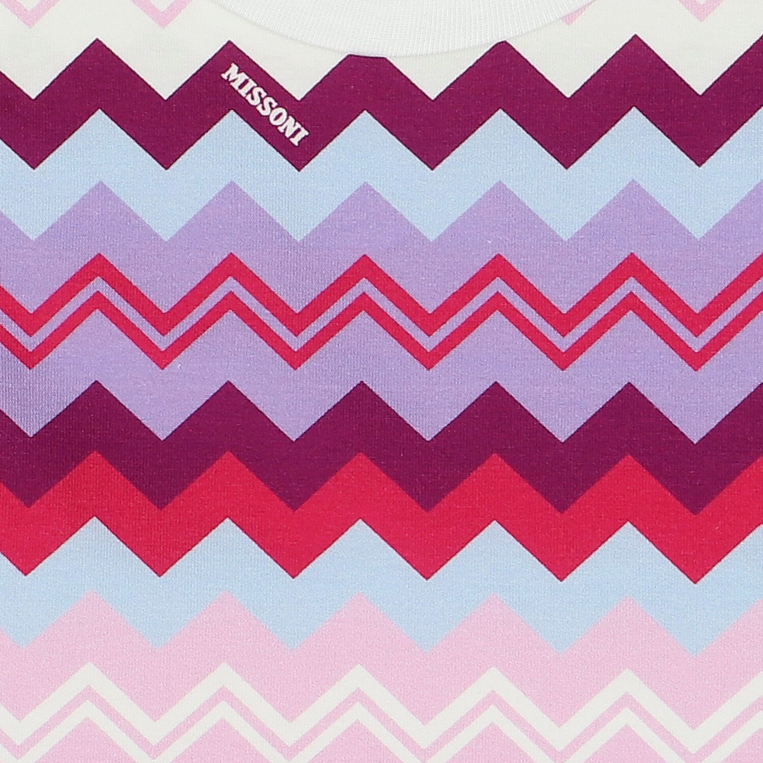 Girls Purple & Pink Logo Zigzag T-Shirt, 1, hi-res