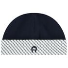 Baby Boys Blue & White Logo Hat, 2, hi-res