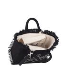 Girls Black Vanity Mini Handbag ( 22cm ), 1, hi-res