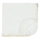 طقم هدايا للبنات أفرول بالشعار باللون الأبيض والذهبي, 1, hi-res