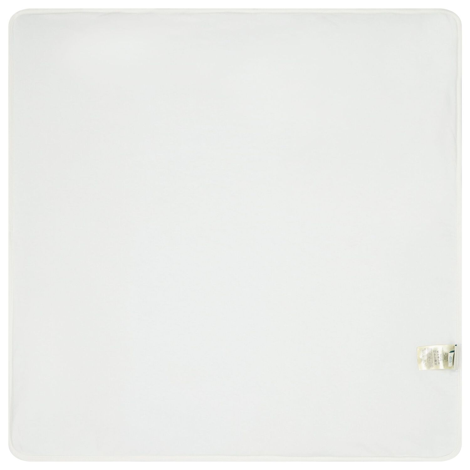 Baby Boys Blue Logo Blanket, 2, hi-res