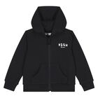 Black Logo Younger Tracksuit, 1, hi-res