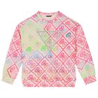 Girls Multi-Coloured Logo Sweatshirt, 2, hi-res