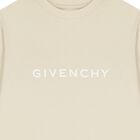 Ivory Logo Long Sleeve Top, 1, hi-res