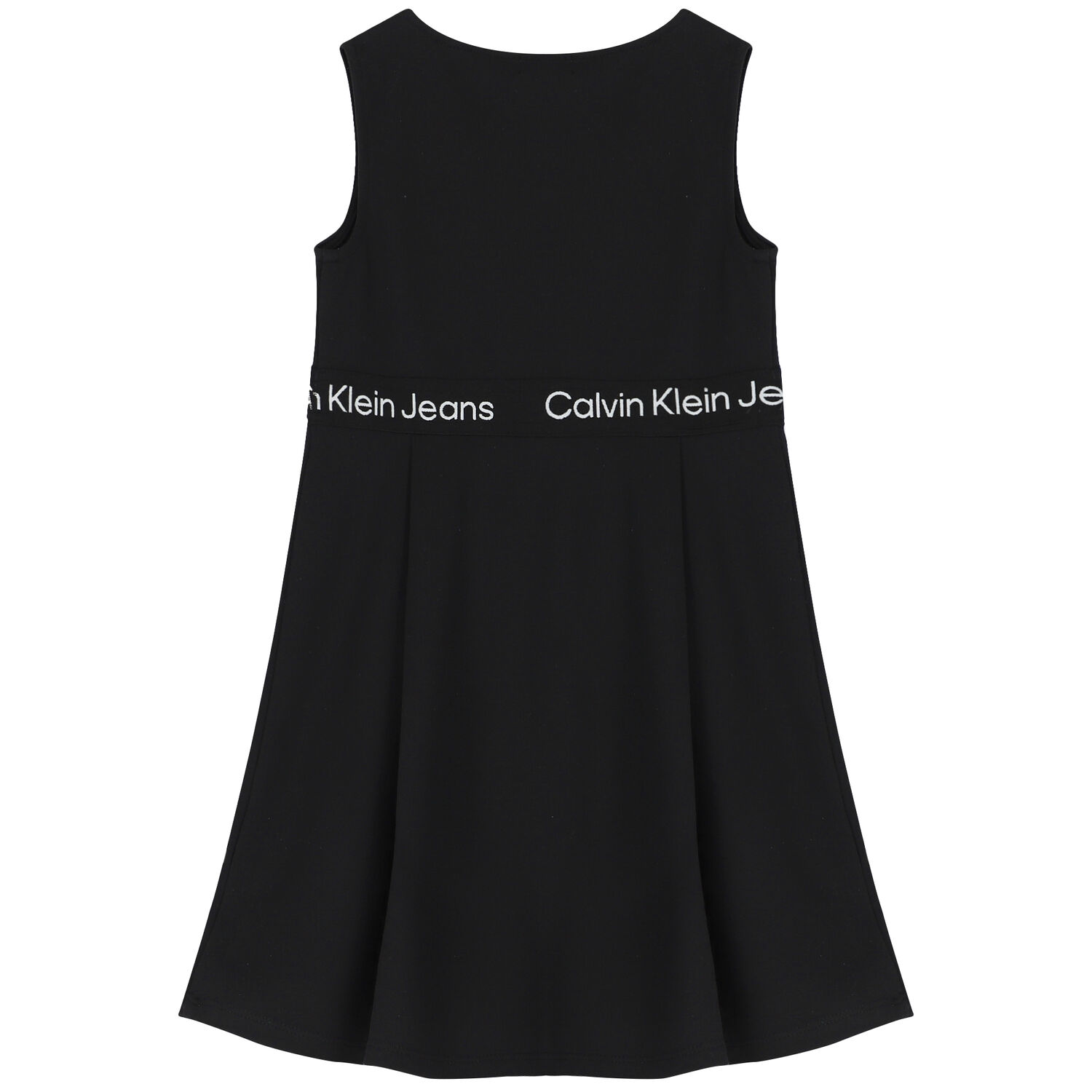 Girls Black Logo Dress, 1, hi-res image number null