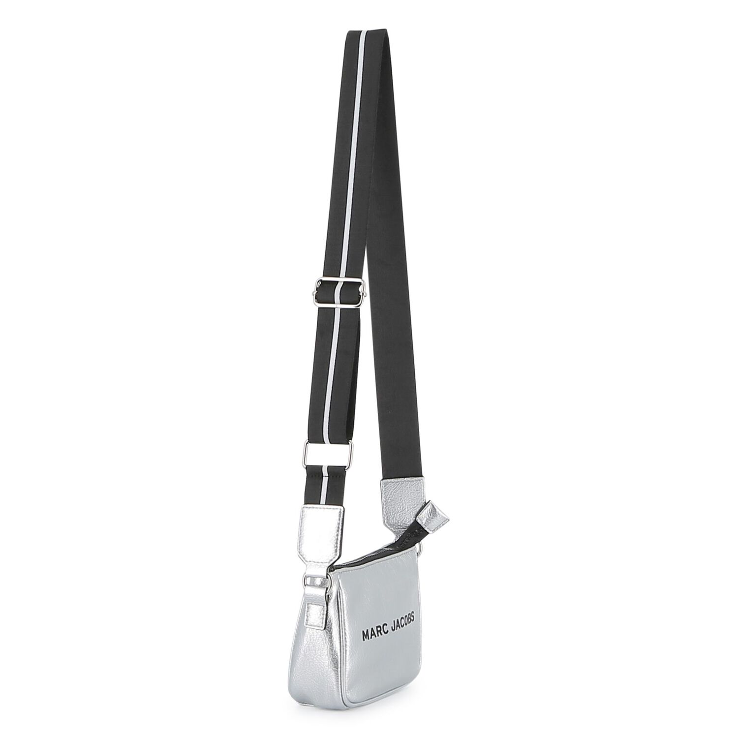 حقيبه يد من الجلد للبنات باللون الفضى, 1, hi-res