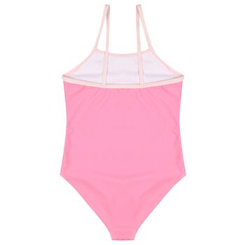 Girls Pink Hello Kitty Swimsuit
