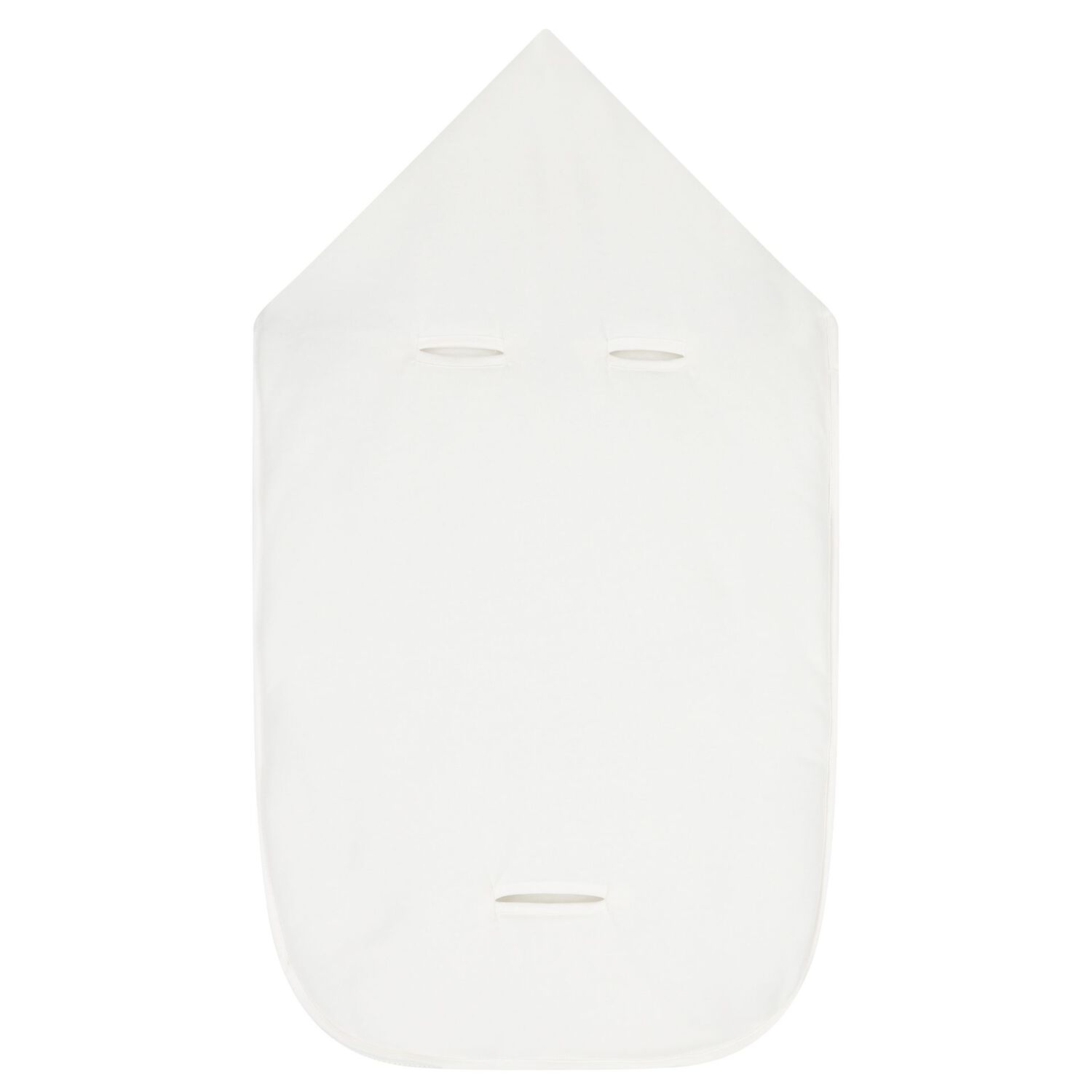 White Teddy Bear Logo Baby Nest, 1, hi-res