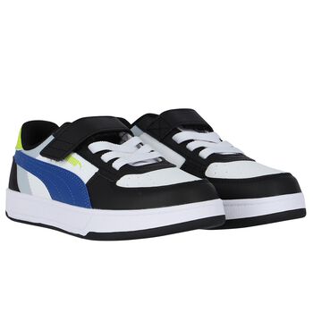 Boys White & Blue Caven 2.0 Trainers