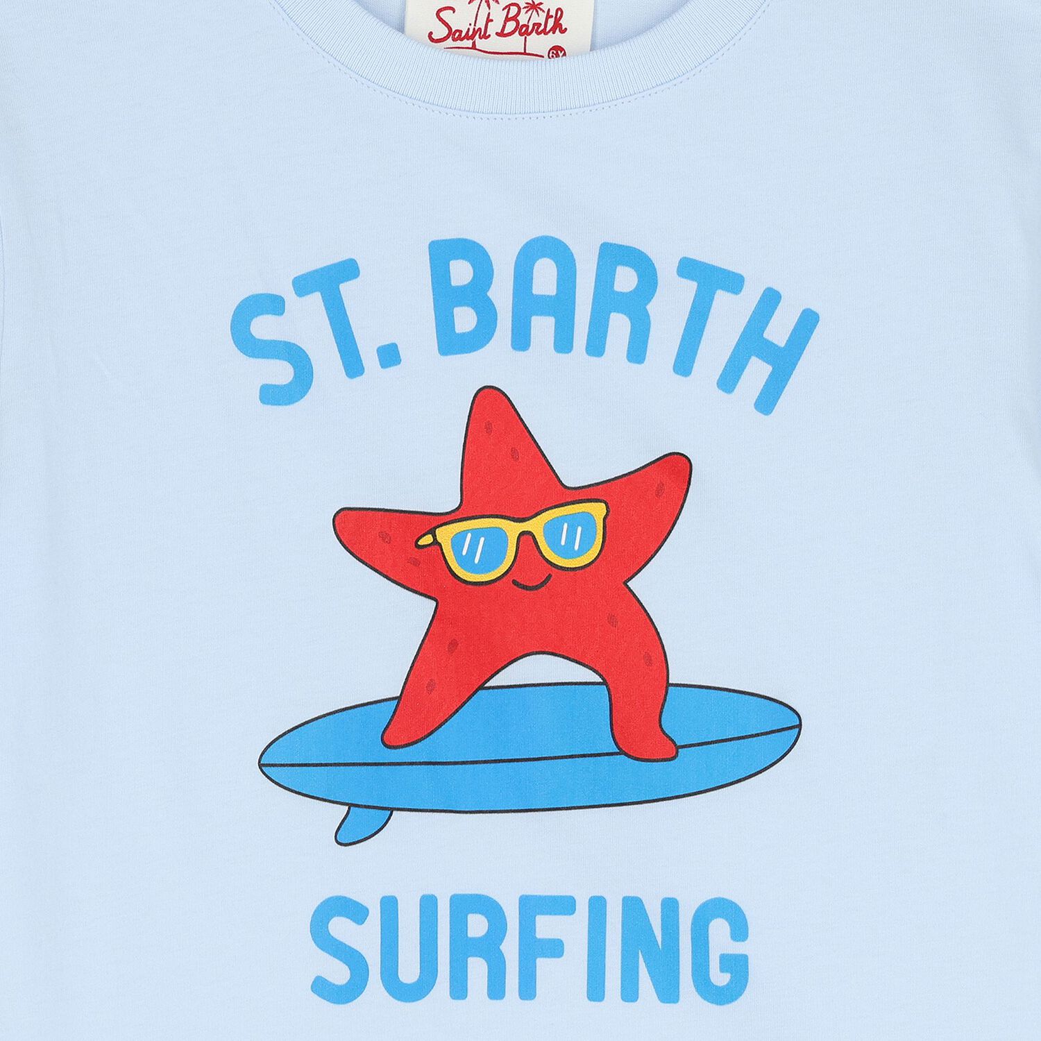 Boys Blue Starfish Logo T-Shirt, 1, hi-res