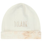 Baby Boys Ivory & Blue Geo Map Babygrow Set, 4, hi-res