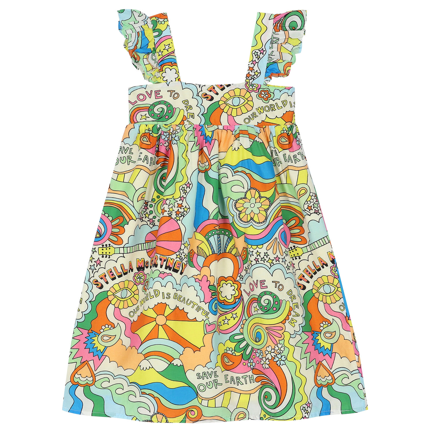 فستان متعدد الألوان, 1, hi-res