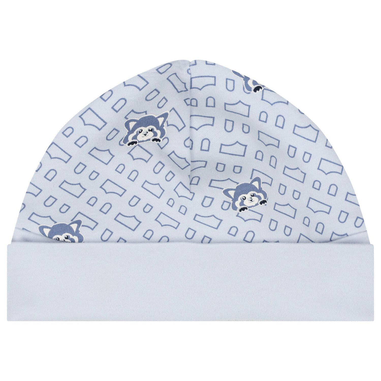 Baby Boys Blue Logo Babygrow Gift Set, 2, hi-res