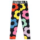 ليغنز بنات بطبعة الزهور باللون الأسود, 1, hi-res