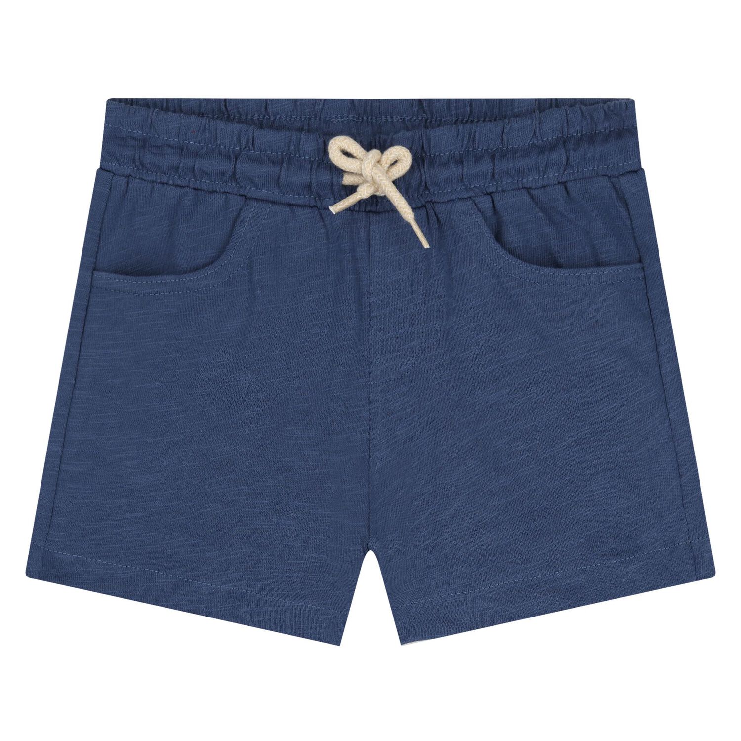 طقم شورت أبيض وأزرق للأولاد الصغار, 2, hi-res