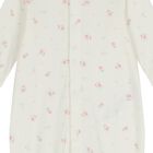 Baby Girls Ivory Floral Babygrow Gift Set, 1, hi-res