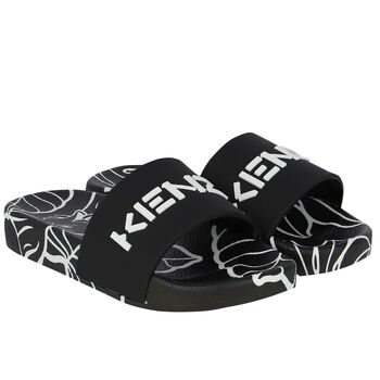 Boys Black & White Logo Sliders