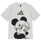 Grey Logo Mickey Mouse Disney T-Shirt, 1, hi-res