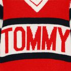 Girl Red Knitted Dress, 1, hi-res