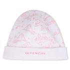 Baby Girls White & Pink Toile de Jouy Babygrow Gift Set, 1, hi-res