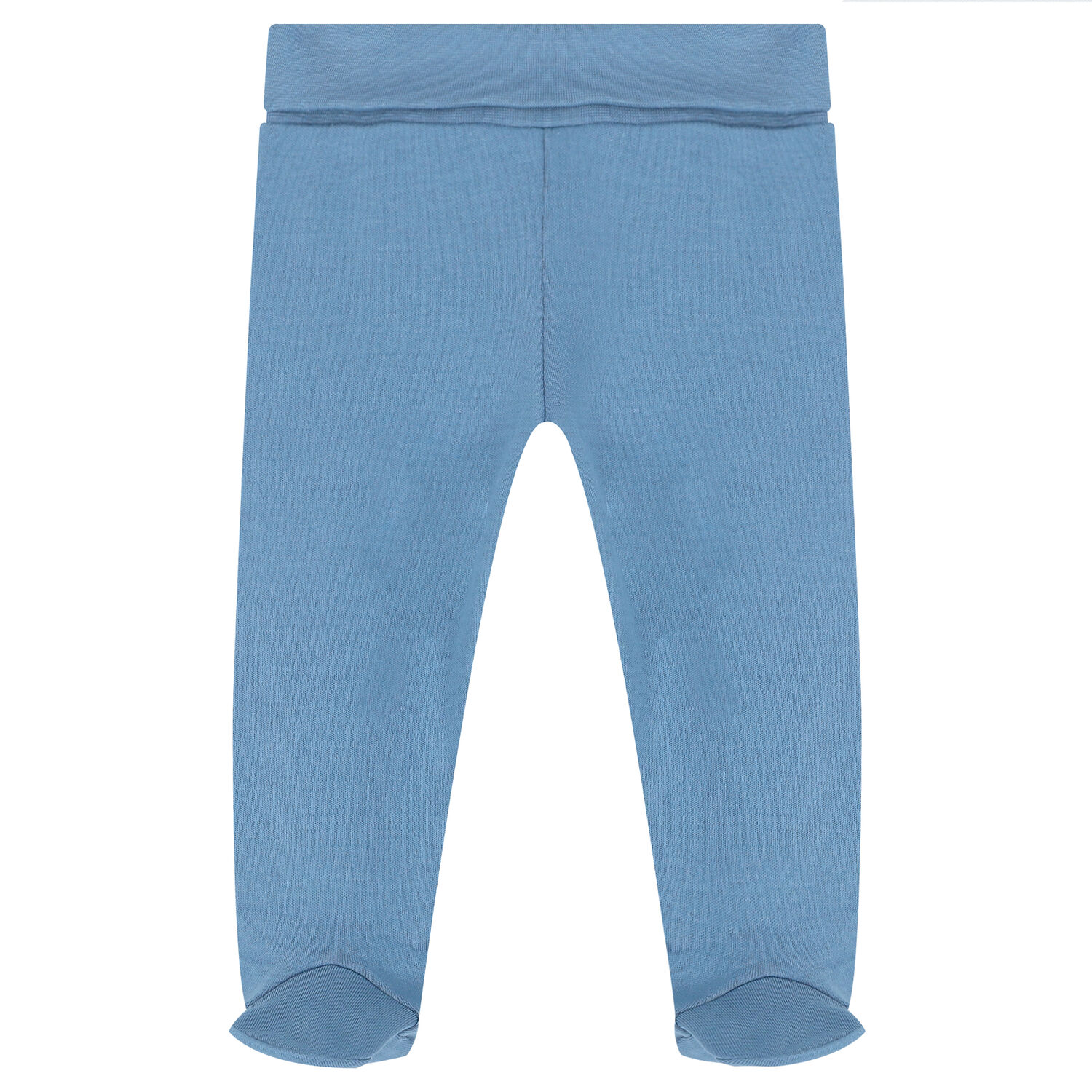 طقم مكون من 4 قطع باللون الأبيض والأزرق للبنات, 3, hi-res image number null