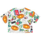 تيشيرت بالشعار باللون الأبيض للبنات, 1, hi-res