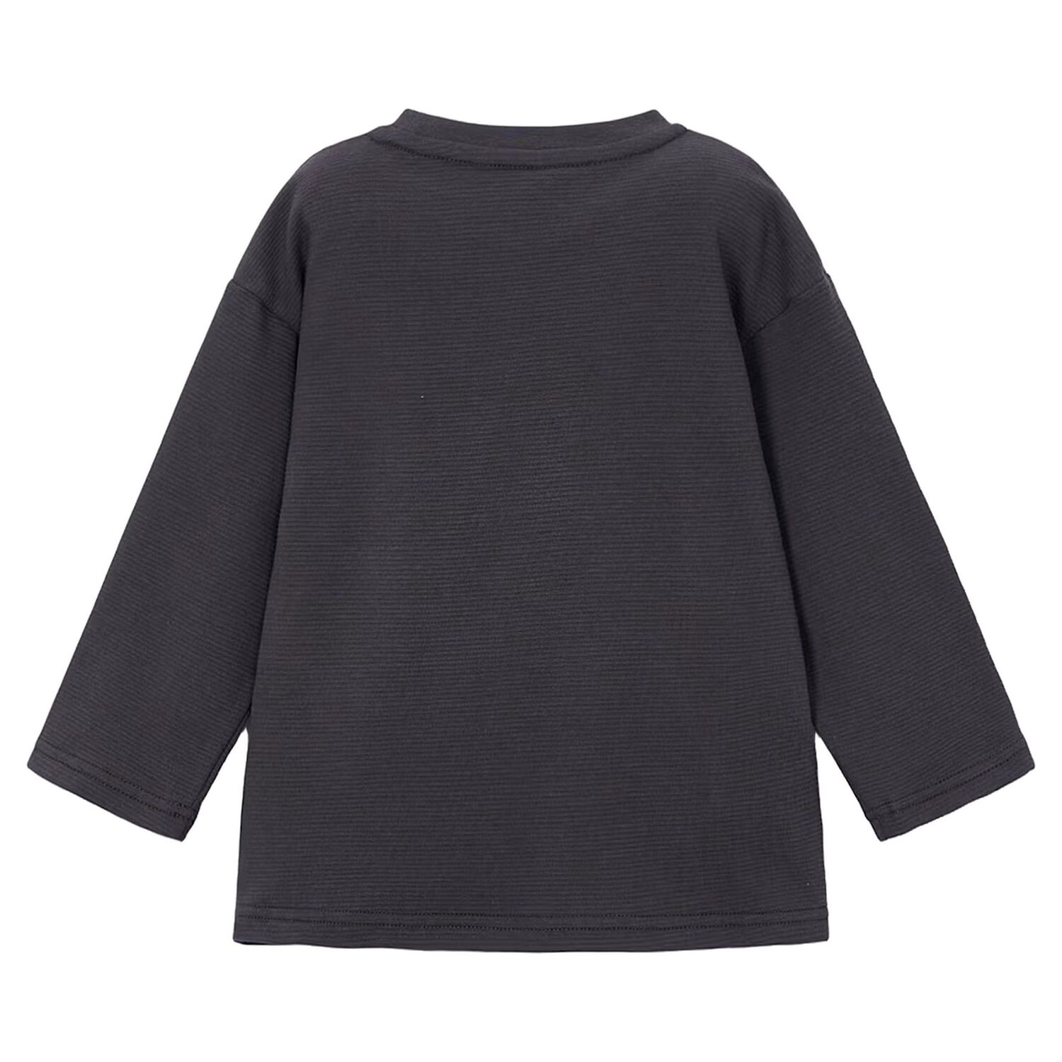 Boys Grey Dino Long Sleeve Top, 1, hi-res