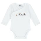White Logo Baby Gift Set, 1, hi-res