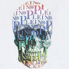 Boys White Skull Logo T-Shirt, 1, hi-res