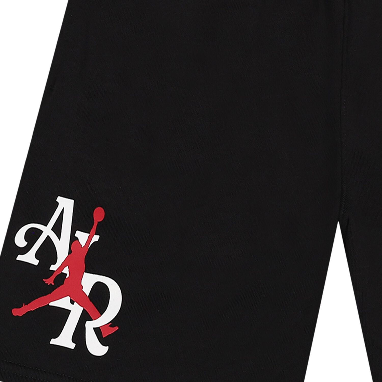 Boys Black Jordan Shorts, 1, hi-res