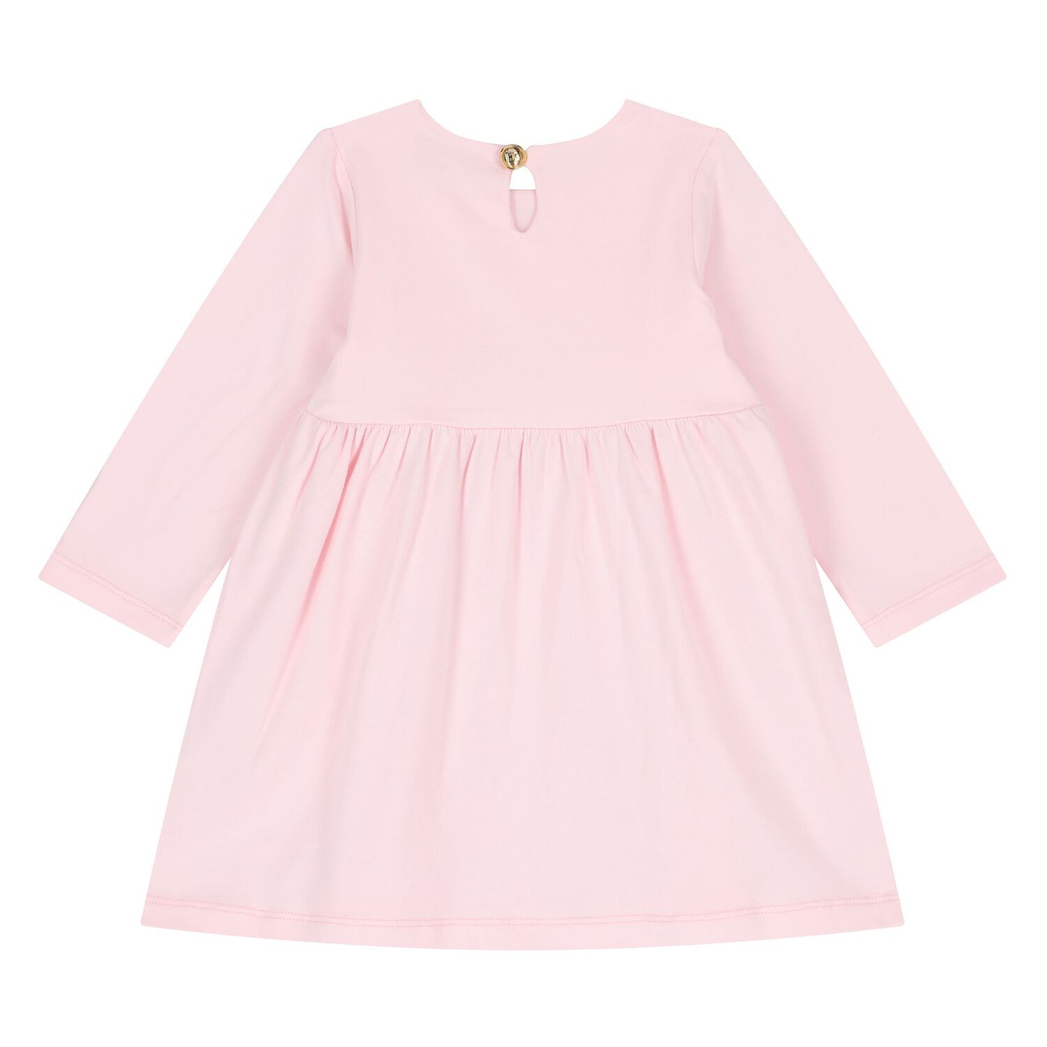 Younger Girls Pink Logo Dress, 1, hi-res image number null