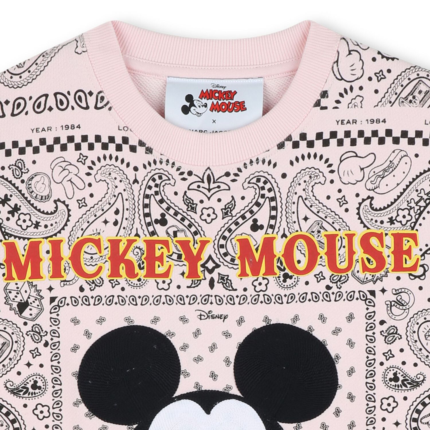 Girls Pink Disney Sweatshirt, 1, hi-res image number null