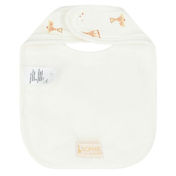 Ivory Logo Baby Bib