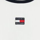 Girls White Logo T-Shirt, 2, hi-res