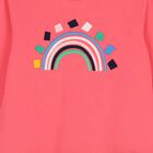 فستان تول باللون الوردي والكحلي للفتيات, 1, hi-res