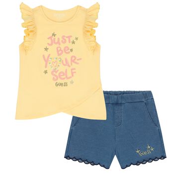 Girls 'Just Be Yourself' Shorts Set