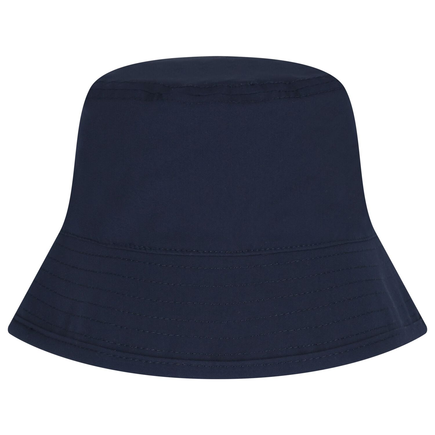 Baby Boys Blue & Navy Blue Logo Reversible Hat, 1, hi-res