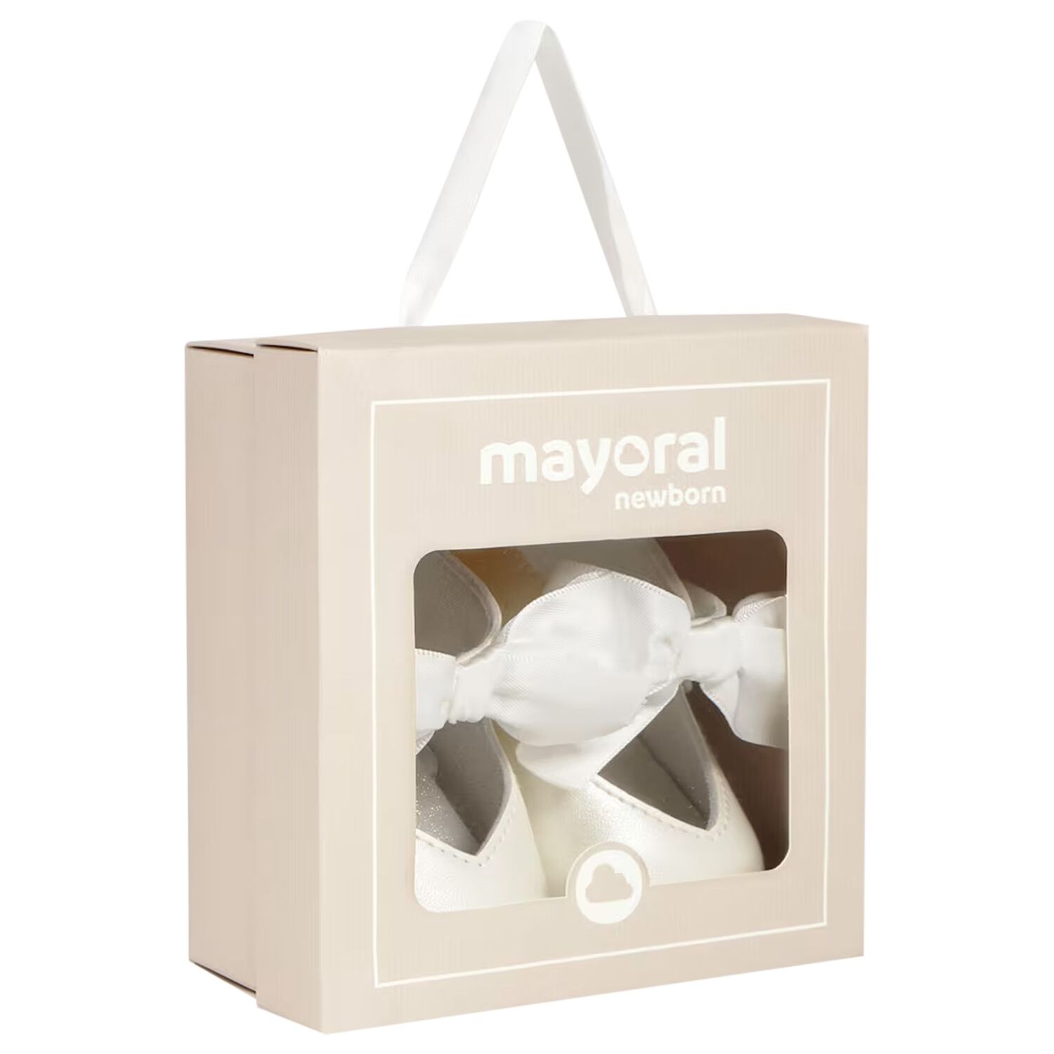 حذاء ما قبل المشي للبنات الصغار باللون الابيض , 4, hi-res