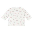 Baby Girls Ivory & Pink Bear Babysuit & Hat Gift Set, 2, hi-res