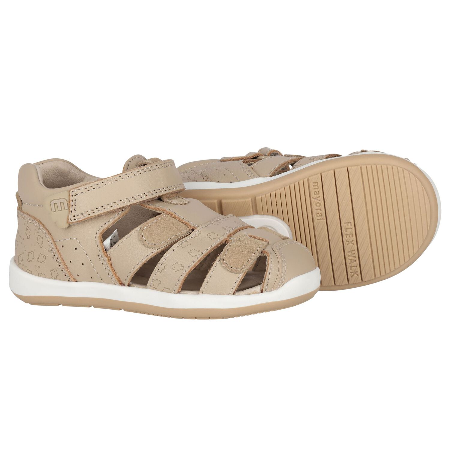 صندل أولاد باللون البيج للأطفال, 1, hi-res image number null