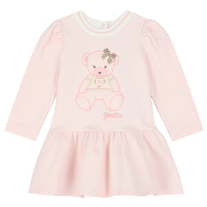 Baby Girls Pink Teddy Dress