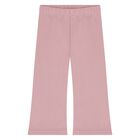 Younger Girls Ivory & Pink Cat 3 Piece Tracksuit, 2, hi-res