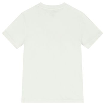 Boys White Logo T-Shirt