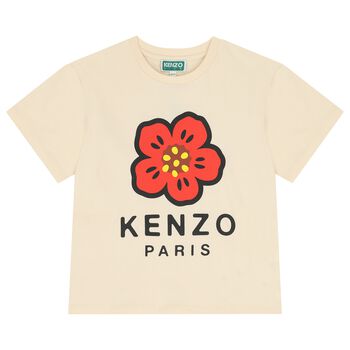 Ivory Boke Flower T-Shirt