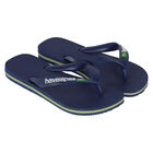 Navy Logo Flip Flops, 3, hi-res