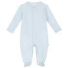Baby Boys Blue Angel Wings Babygrow Set, 1, hi-res