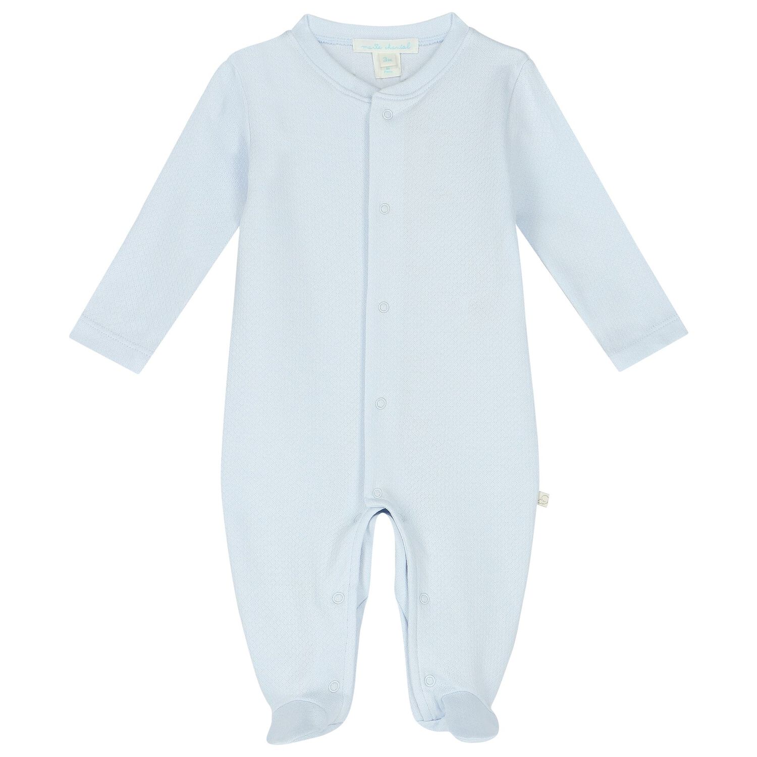 Baby Boys Blue Angel Wings Babygrow Set, 1, hi-res image number null