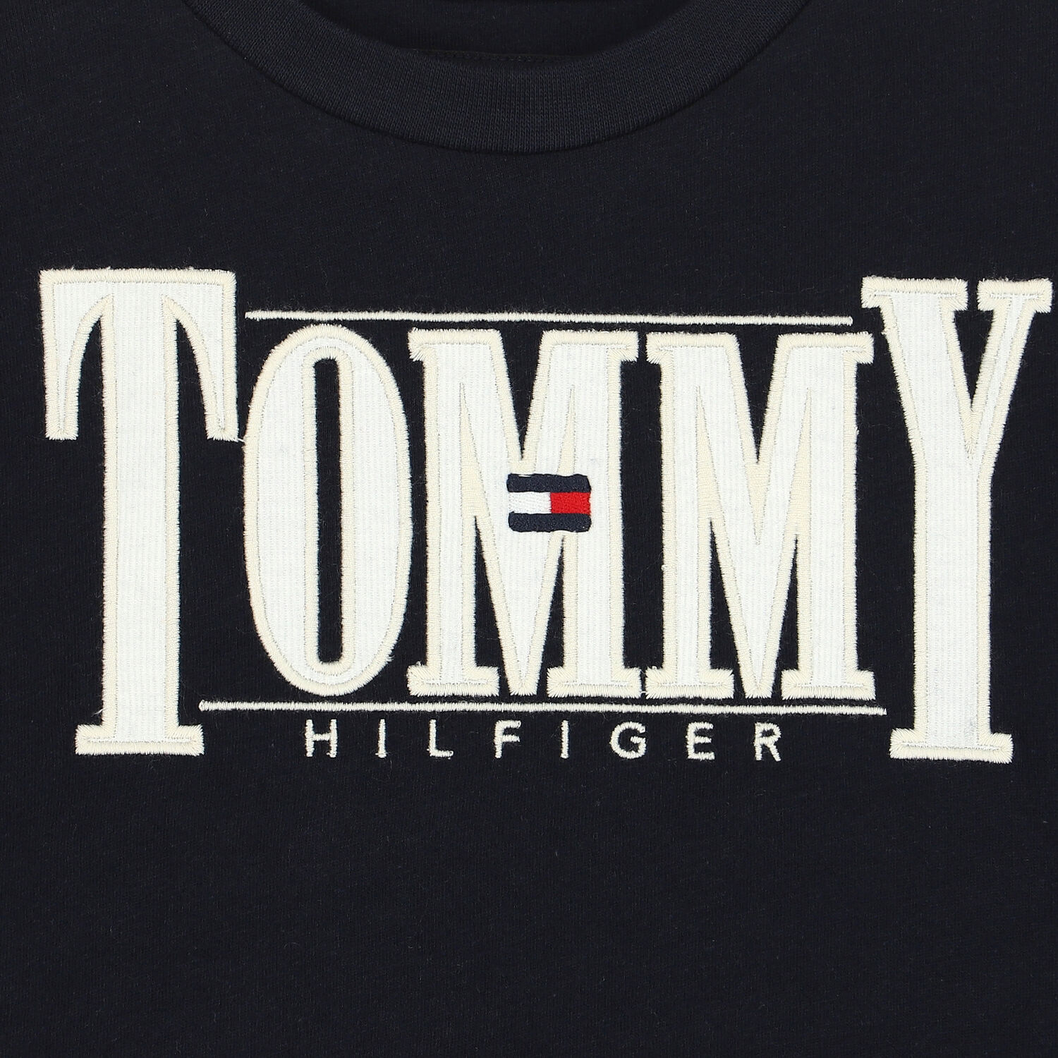 تيشيرت بالشعار باللون الكحلى للاولاد, 1, hi-res