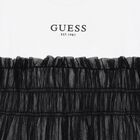 فستان تول بالشعار باللونين الأبيض والأسود للبنات, 3, hi-res