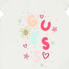 Baby Girls White & Pink Logo Leggings Set, 1, hi-res